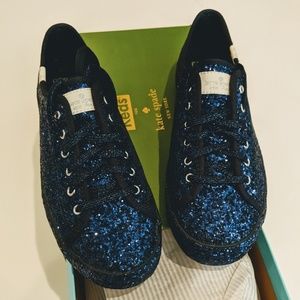 keds kate spade kickstart glitter